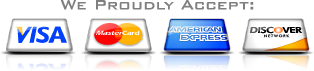 We proudly accept credit cards for payment - Grid Cleaning Services Company for Grid Cleaning Services in Belton Missouri